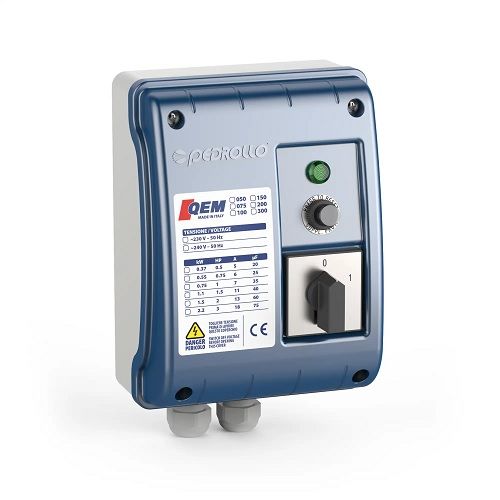Пульт управления QEM/3-150 для однофазных 3" двигателей Pedrollo в Самаре 