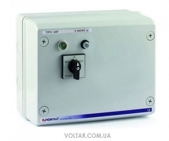 Пульт управления QST 1500 для трёхфазных скважинных насосов Pedrollo с датчиком уровня в Самаре 